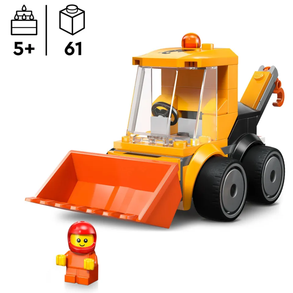 Lego City Voertuigen – Bouwlader 60483, foto 4