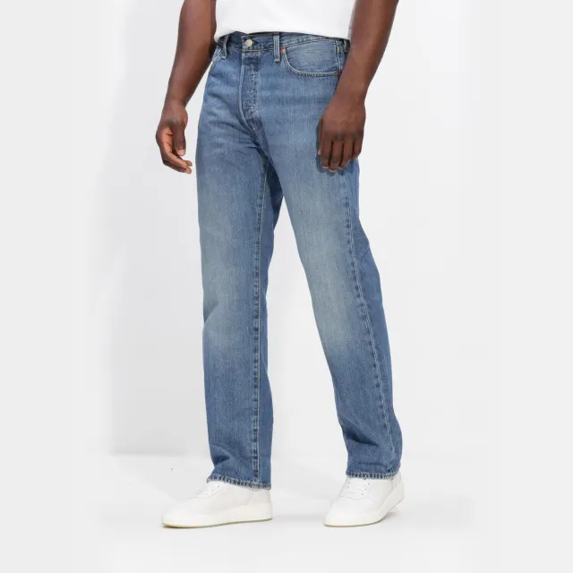 Levi's Heren Jeans 501 Levis Original Fit - Blauw