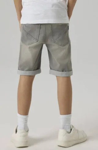 NAME IT NKMSOFUS jeansshort grijs, foto 8