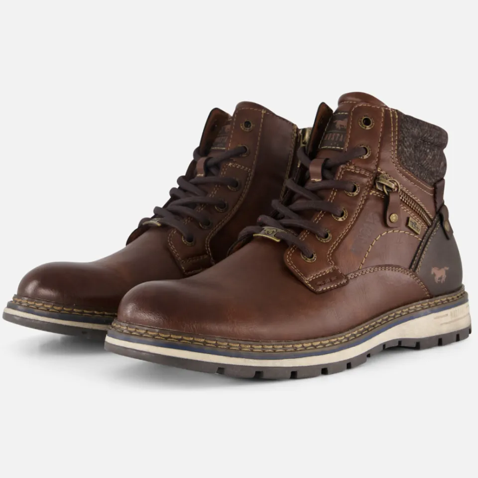Mustang veterboots cognac, foto 2