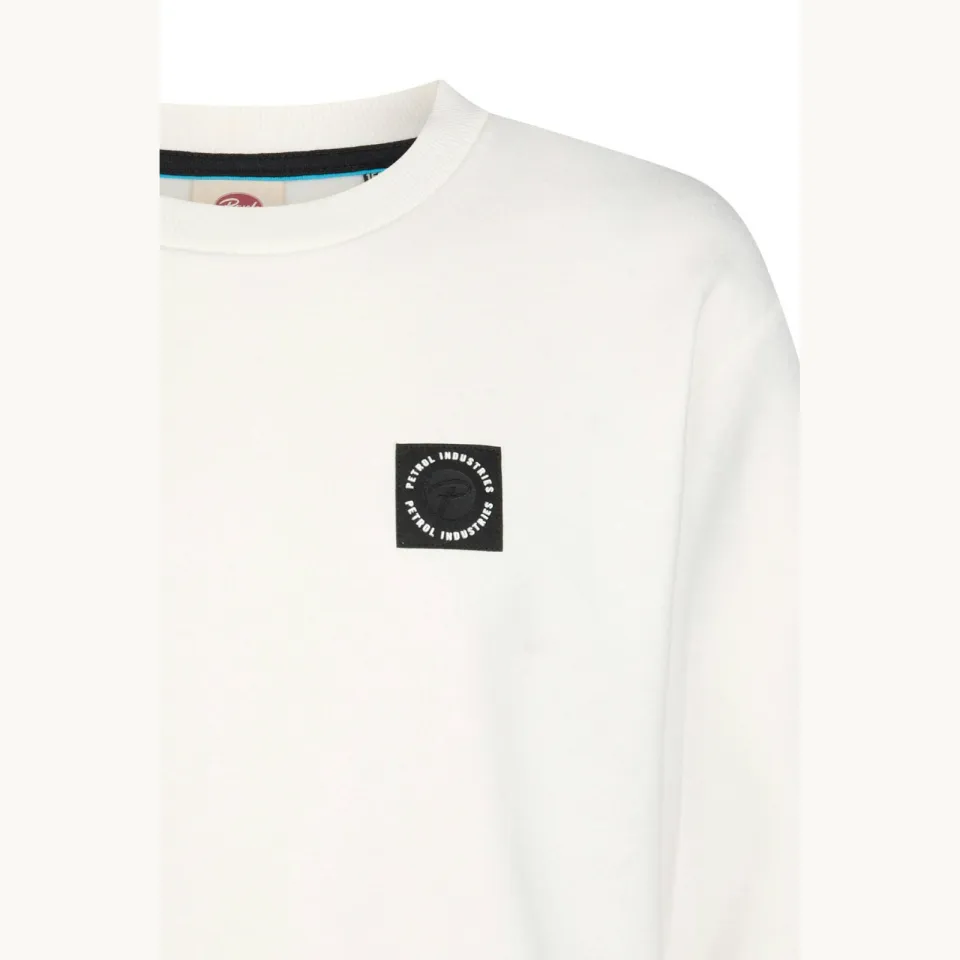 Petrol Industries sweater met logo - ecru, foto 8