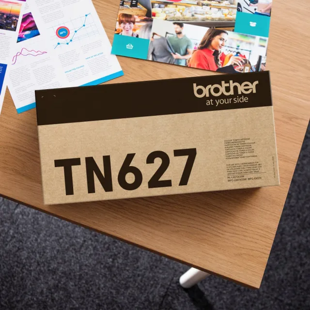 Brother TN-627C UHY Cyaan Toner Cartridg