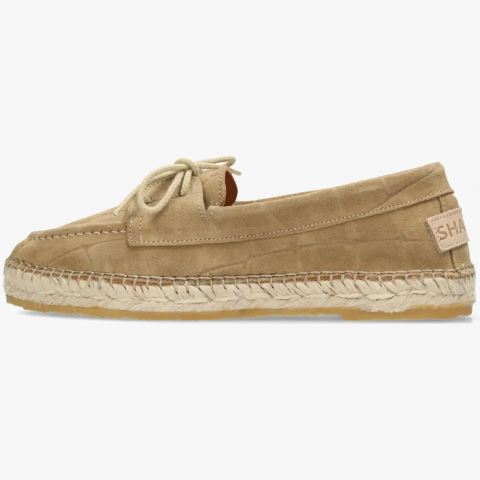 Shabbies Amsterdam Elche Cruise espadrille Suède Zand, foto 4