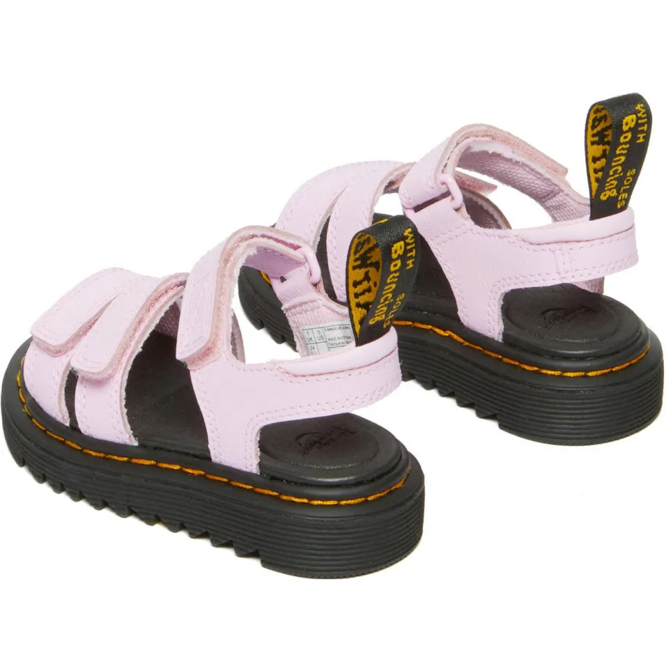 Dr. Martens Klaire T leren sandalen lichtroze, foto 6