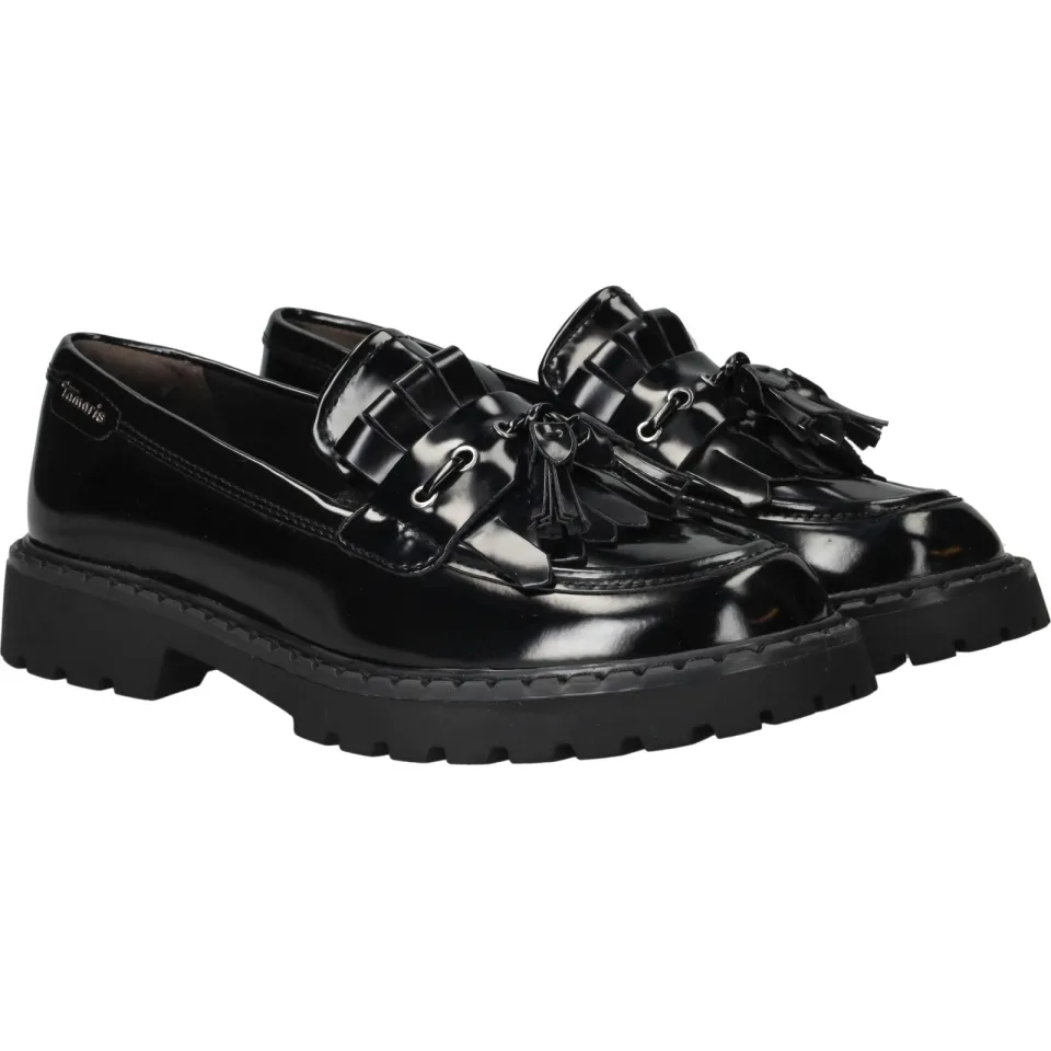 Tamaris Loafers Jongens Zwart, foto 3