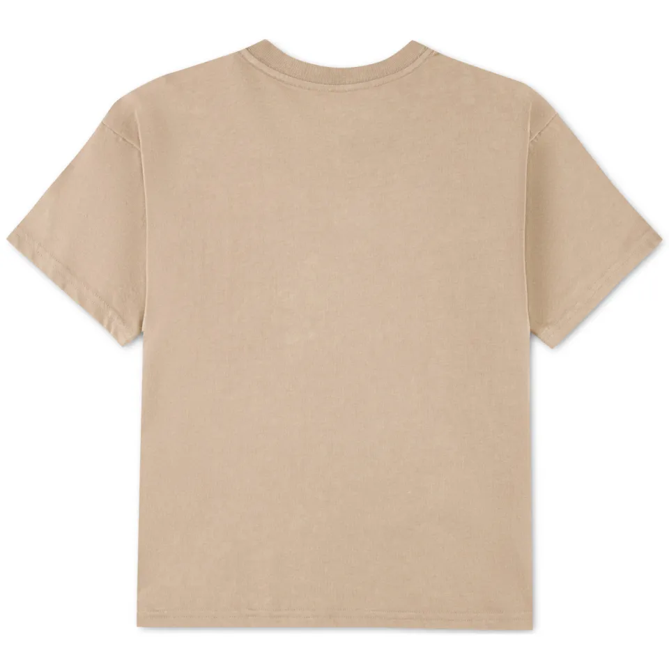 Abercrombie & Fitch jersey t-shirt taupe, foto 3