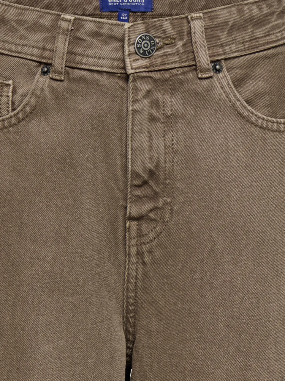 Only & Sons JUNIOR OSJFADE loose fit jeans - bruin, foto 3