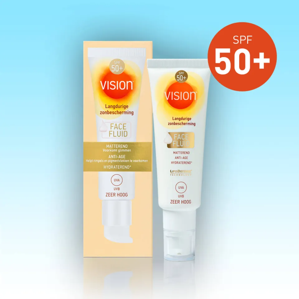 Vision Face Fluid SPF50+ zonnebrandfluid, foto 2