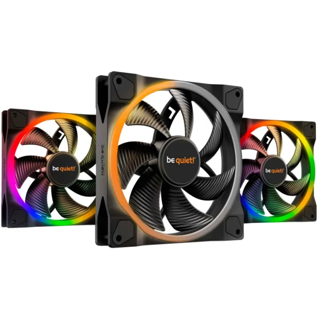Be Quiet! Light Wings PWM 140mm ventilator 3-pack