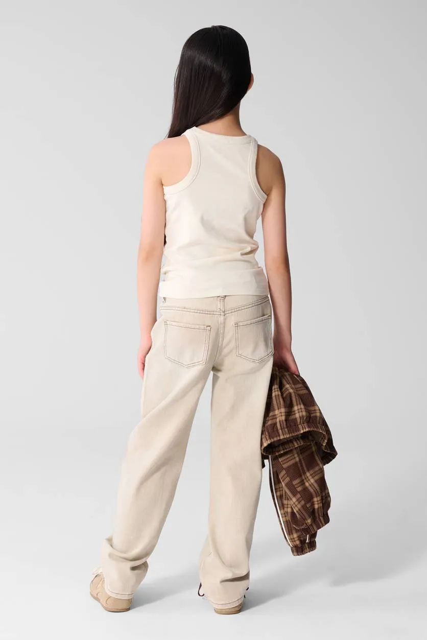 Shoeby mouwloze top beige, foto 5