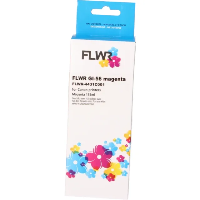 FLWR Canon GI-56M magenta (Huismerk (compatible))