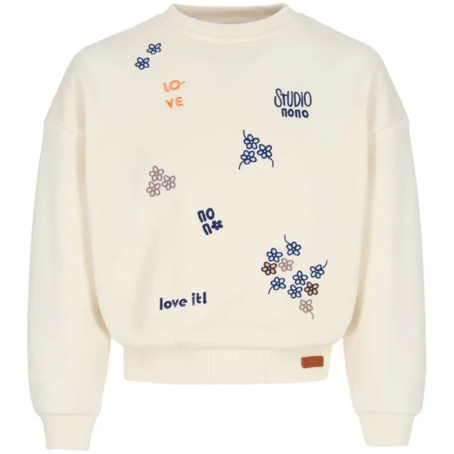 Nono sweater met print - wit, foto 2