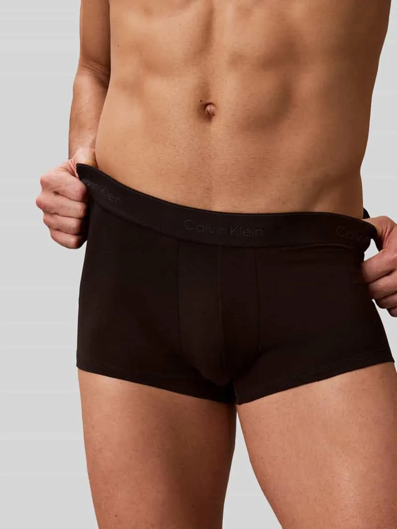 Calvin Klein Low Rise Trunk boxershorts zwart 3-pack, foto 4