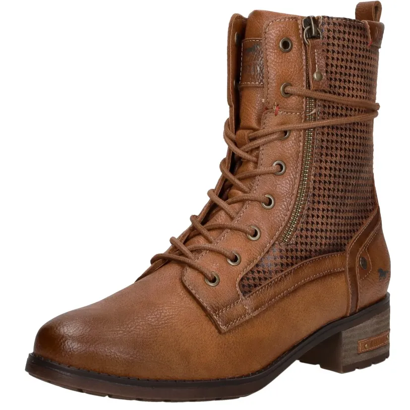 Mustang veterboots cognac, foto 4