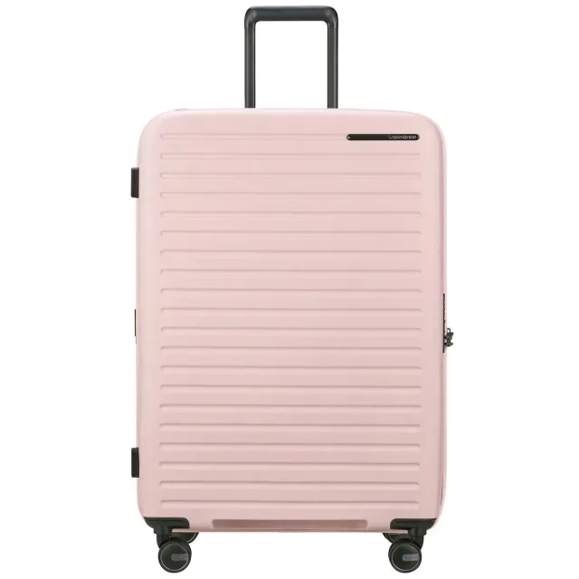 Samsonite Restackd spinner reiskoffer 75 cm lichtroze