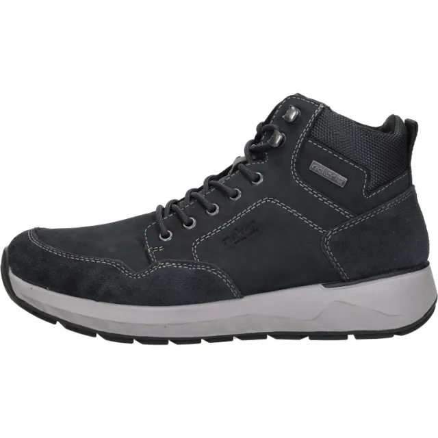 Rieker hoge veterschoen blauw, foto 2