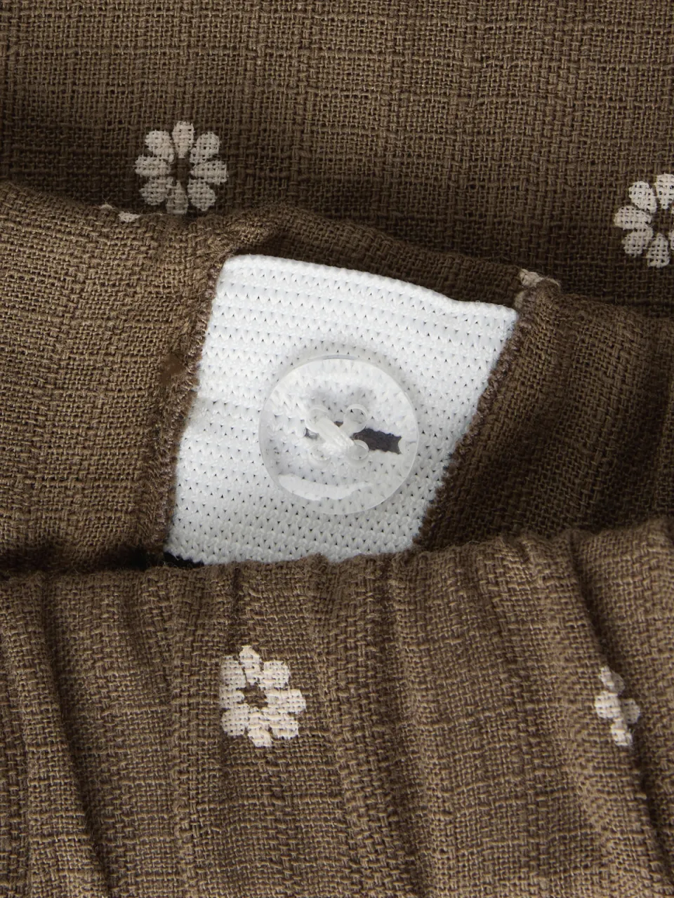 Lil' Atelier gebloemde broek bruin, foto 3