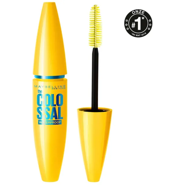 Maybelline New York The Colossal mascara waterproof zwart, foto 2