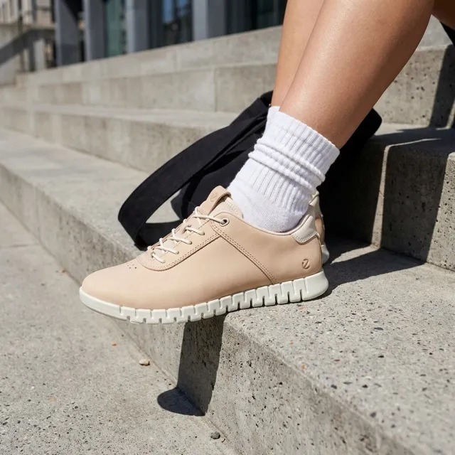 Ecco Gruuv Lite sneakers beige, foto 5