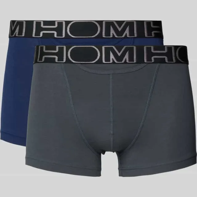 Hom Boxershort met elastische band met label in een set van 2 stuks veelkleurig, foto 2