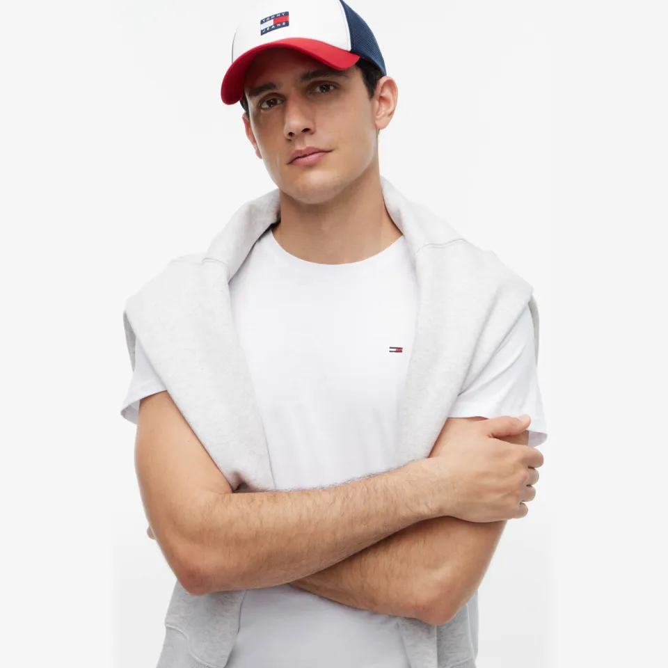 Tommy Jeans T-shirt classic white, foto 3