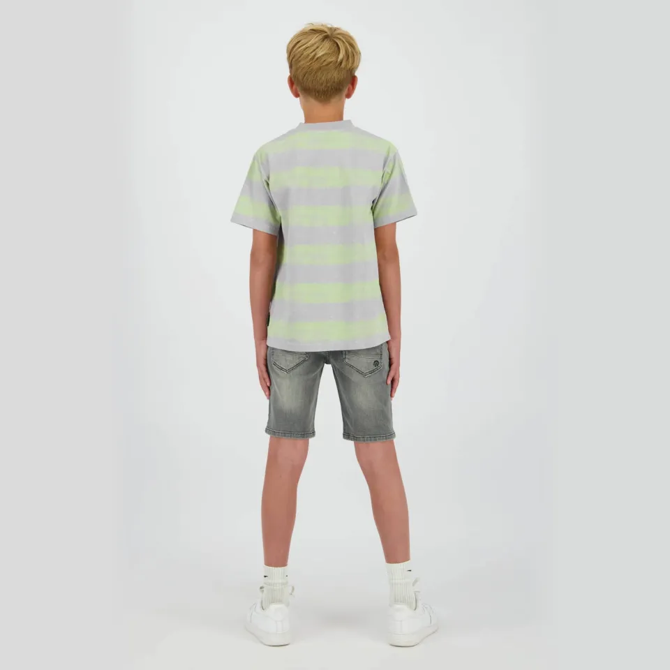 Raizzed Oregon jeansshort mid grey stone, foto 5