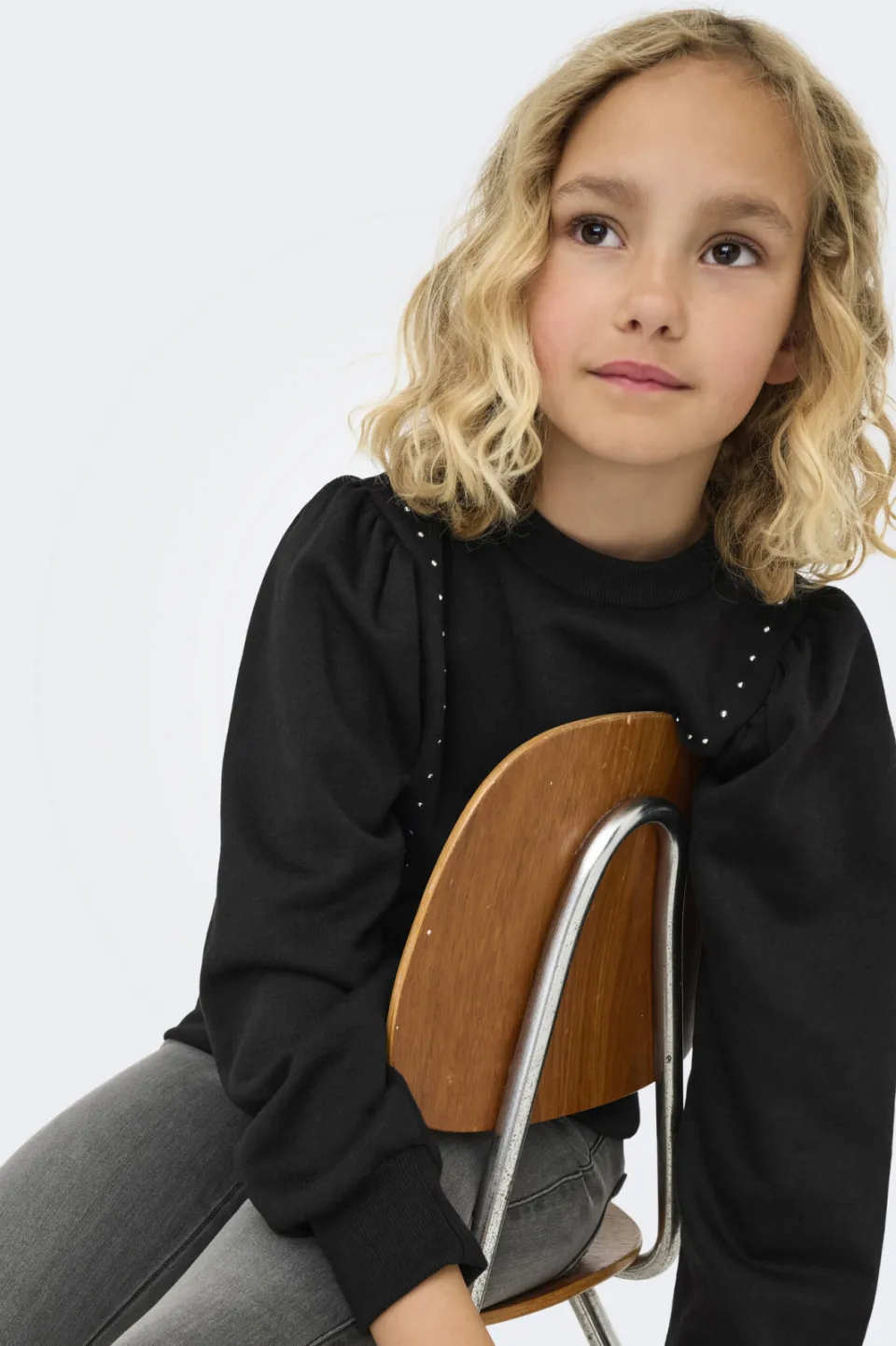 KIDS ONLY GIRL sweater zwart, foto 4