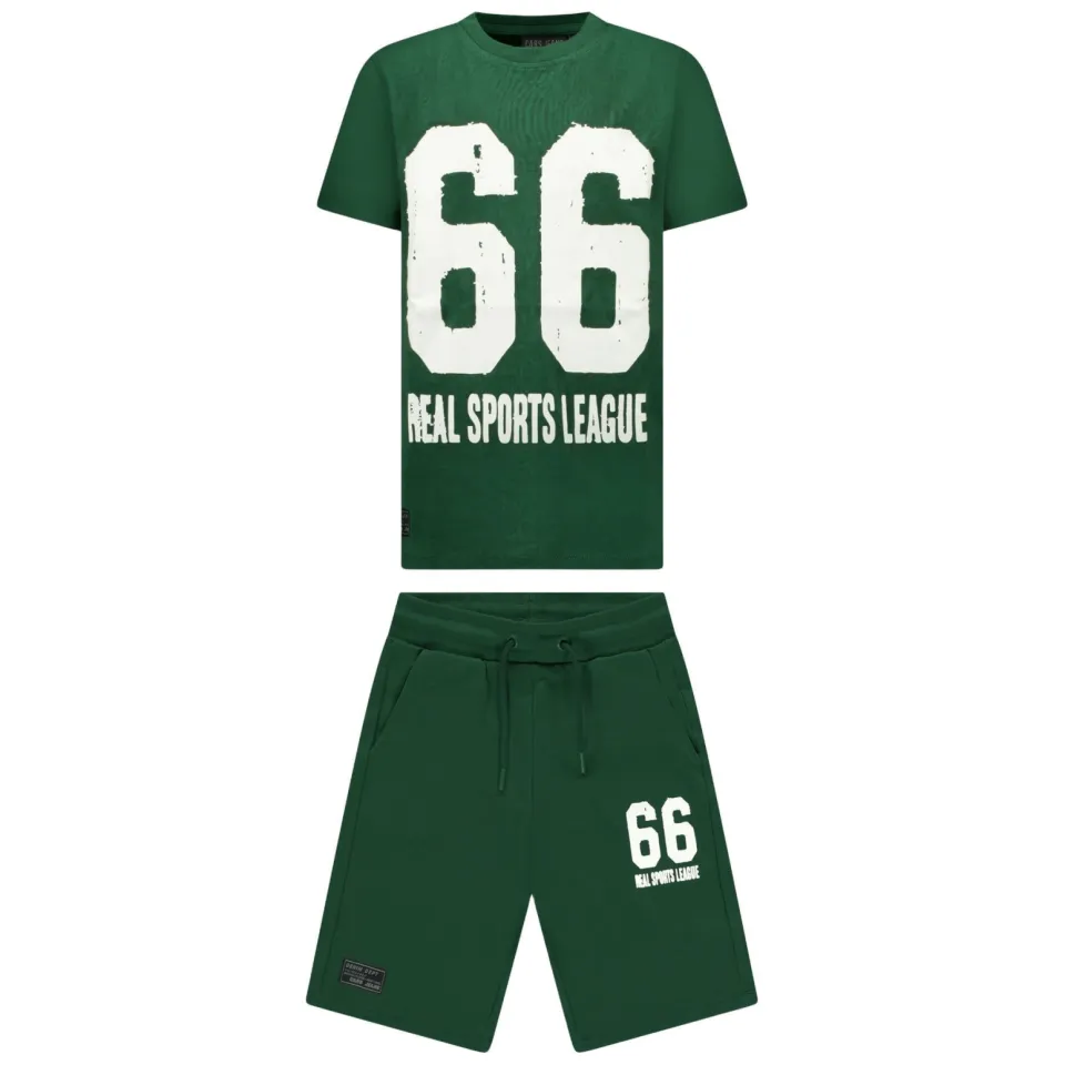 Cars T-shirt + korte broek groen, foto 4