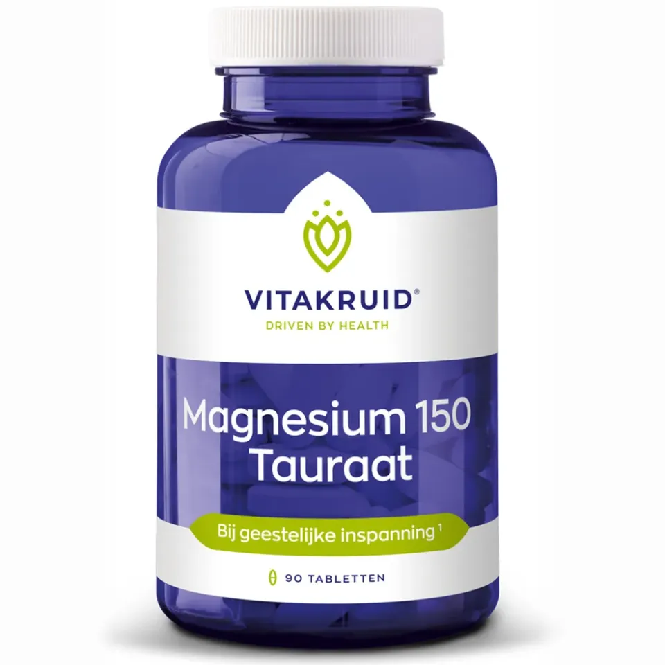 Vitakruid Magnesium 150 Tauraat tabletten, foto 3