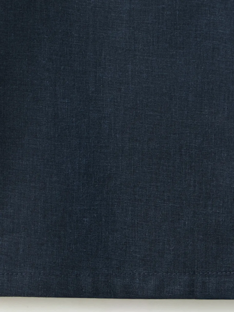 Mango linnen casual broek donkerblauw, foto 2