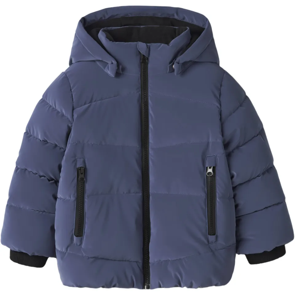 NAME IT MINI winterjas donkerblauw, foto 2