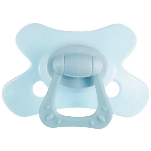 Difrax Dental Fopspeen Light Blue 12M+
