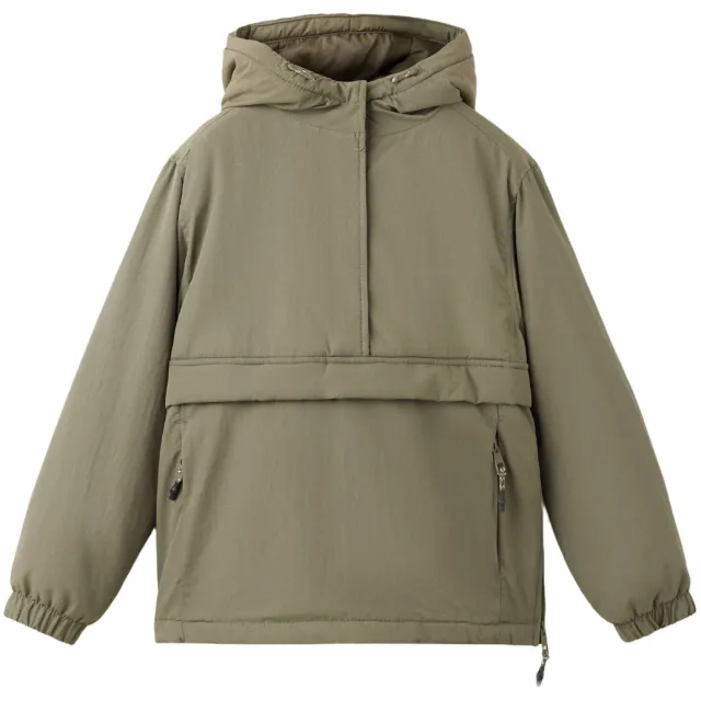 Mango Kids anorak kaki groen