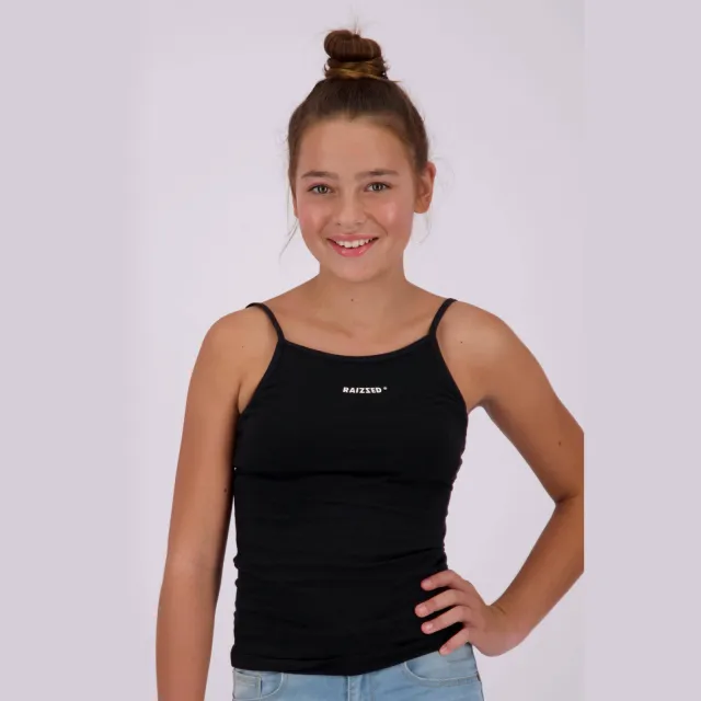 Raizzed Nora singlet zwart/grijs melange, foto 7