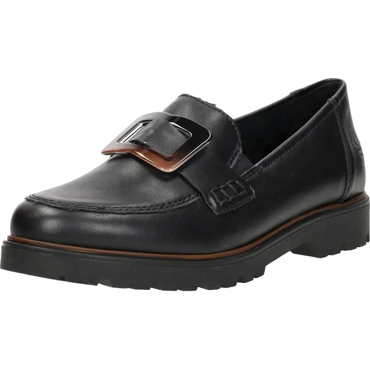 Rieker mocassins zwart, foto 4
