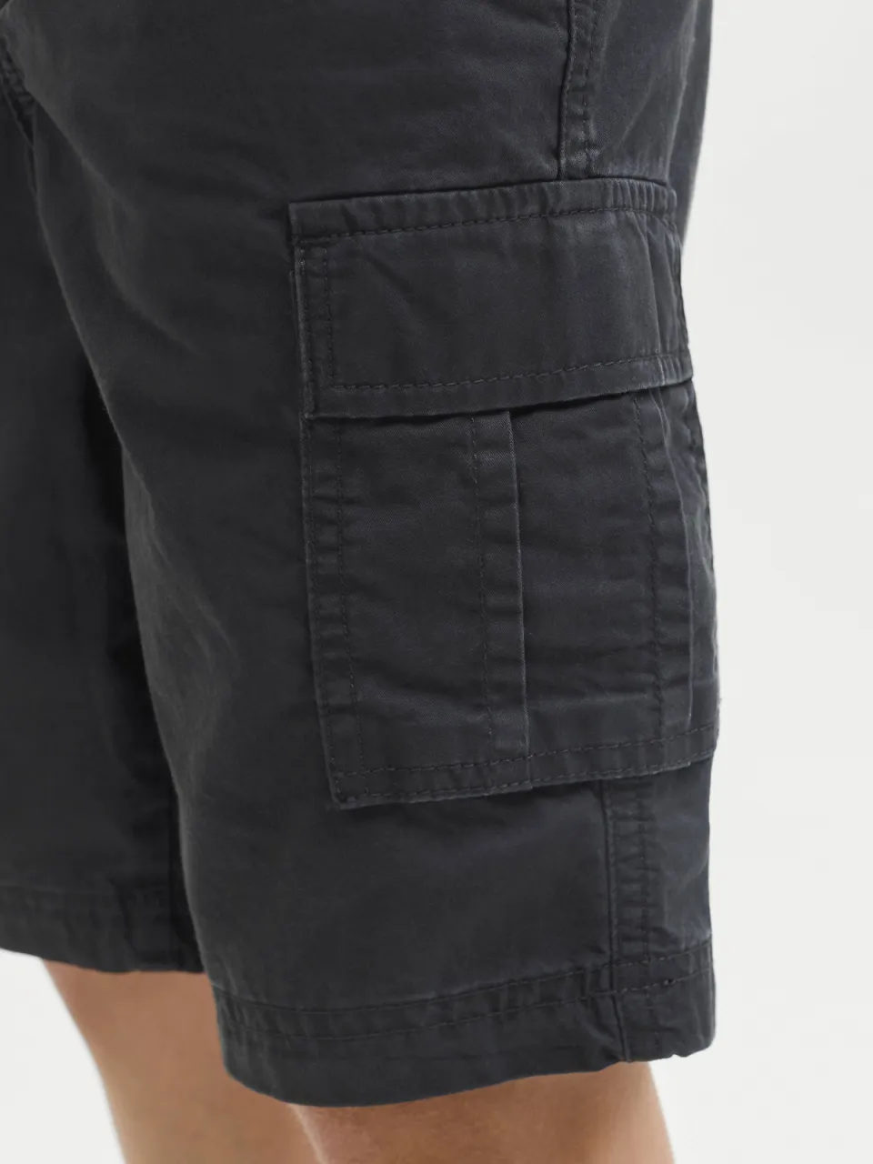 Jack & Jones relaxed high waist cargoshort zwart, foto 8
