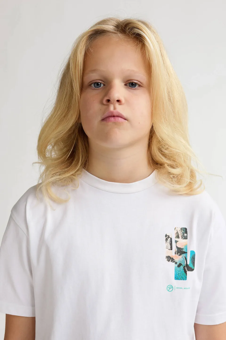 Petrol Industries t-shirt met print wit, foto 5