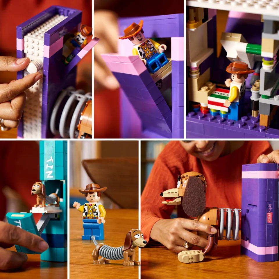 Lego Disney Pixar Toy Story Slinky Hond Boekensteunen Bouwpakket 43301, foto 7