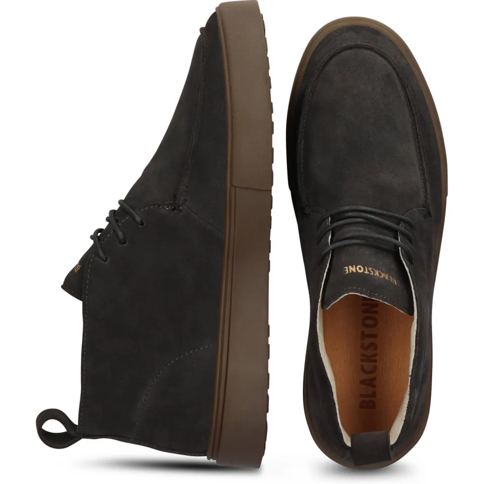 Blackstone Ruby Jerrik - Bitumen - Suede chukka dark grey, foto 4