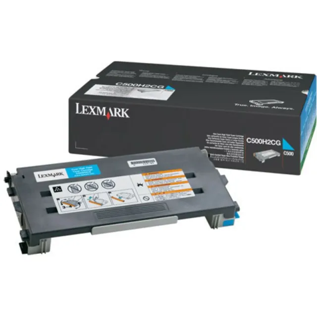 Lexmark C500H2CG Toner Cyaan Hoge capaciteit