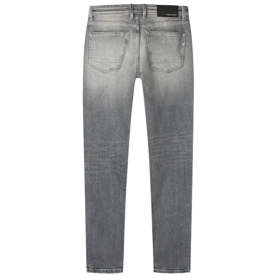 Pure Path The Ryan slim fit jeans - grijs, foto 2