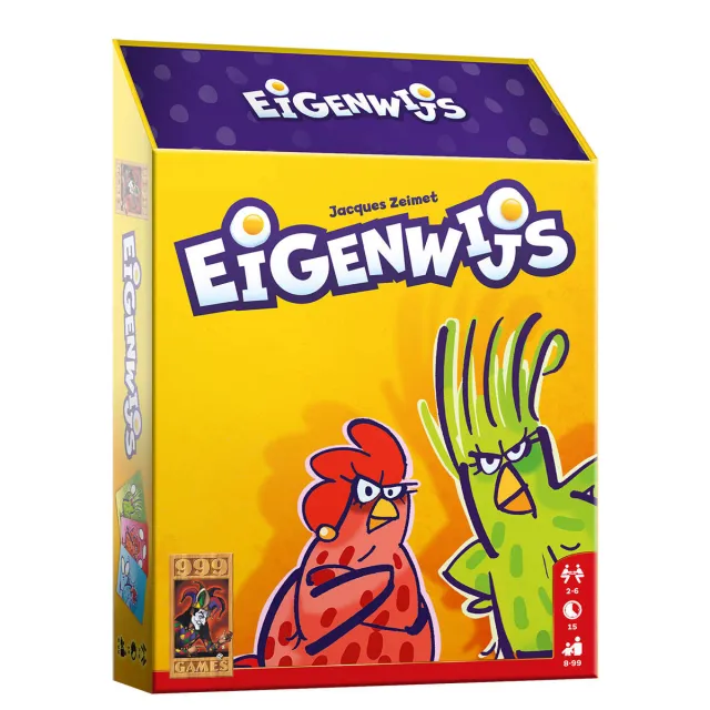 999 Games Eigenwijs kaartspel, foto 2