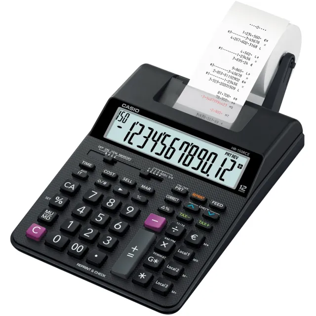 Casio Rekenmachine casio hr-150rce rood
