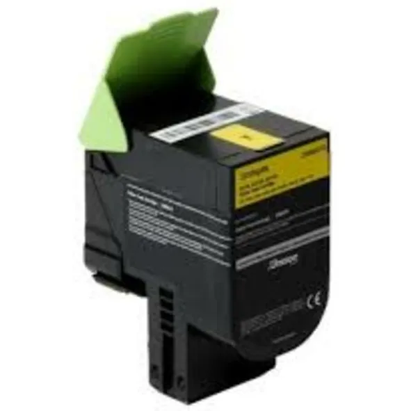 Lexmark 24B6010 Toner Geel, foto 2