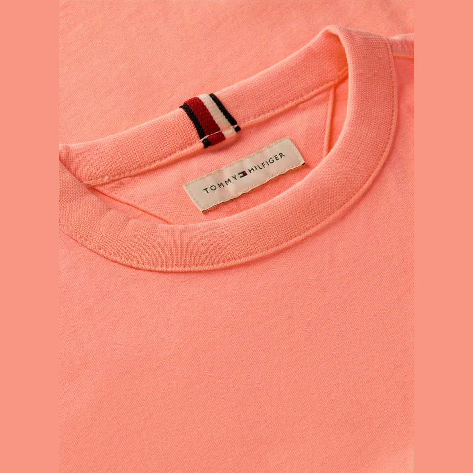 Tommy Hilfiger t-shirt koraaloranje, foto 4