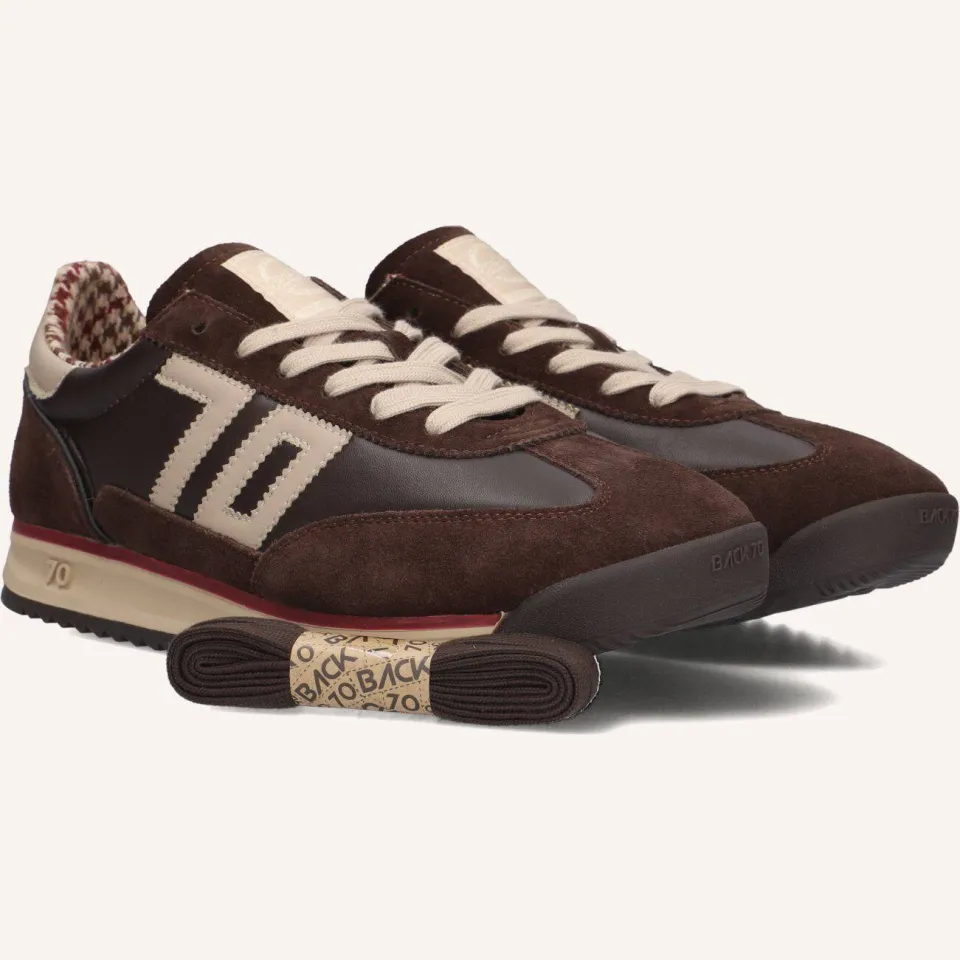Back 70 Sneakers Jogger Bruin, foto 5