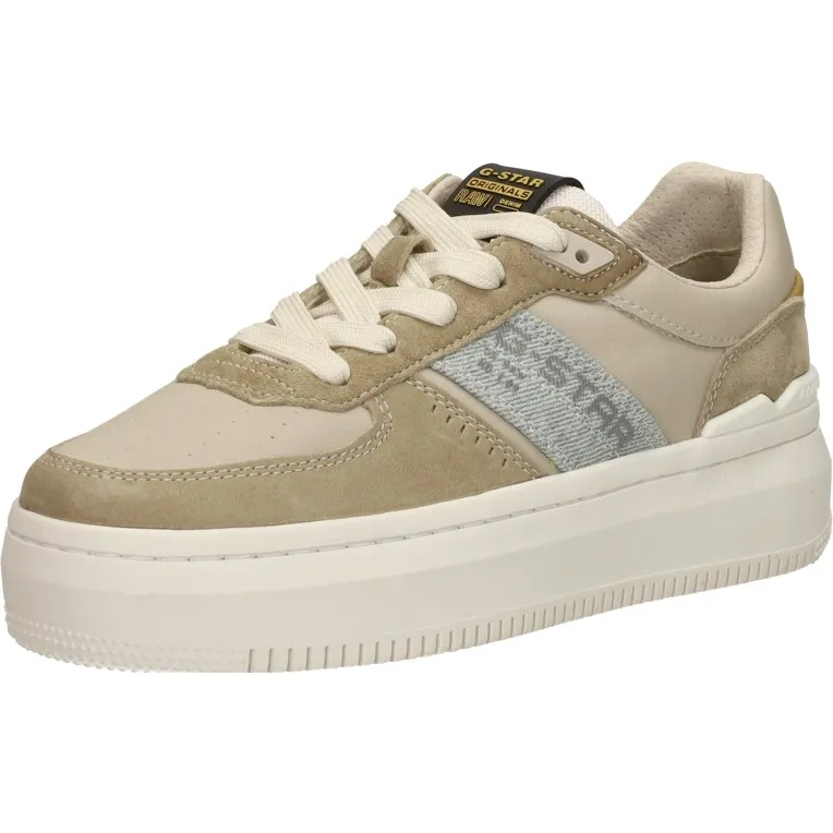 G-Star Eve Lea Dnm W lage sneaker beige, foto 3