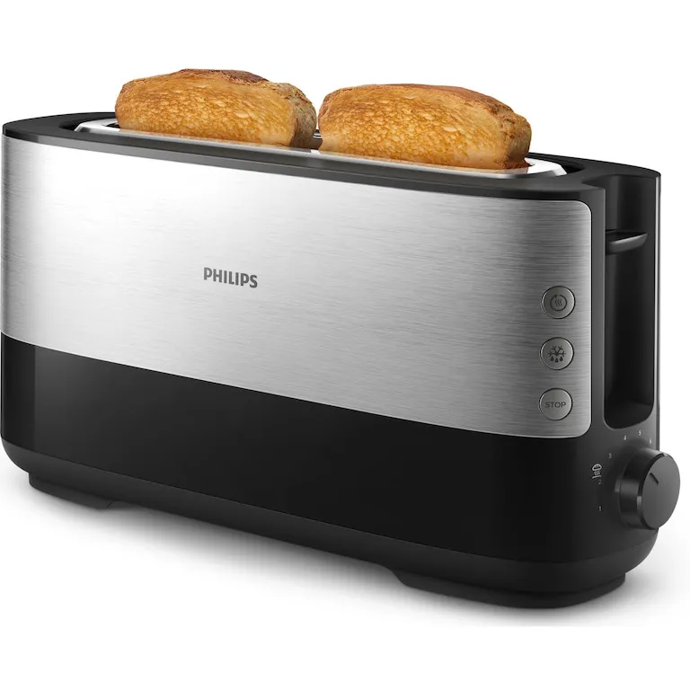 Philips HD2692/90 broodrooster RVS-zwart, foto 3