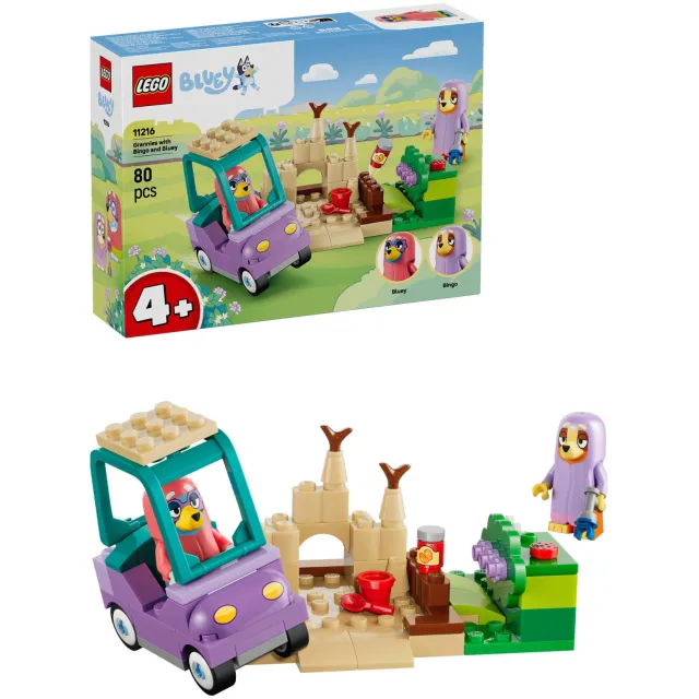 Lego Bluey Oma's met Bingo en Bluey 11216, foto 2