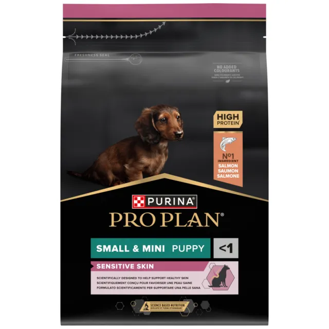 Pro Plan Small & Mini Puppy Sensitive Skin hondenvoer zalm